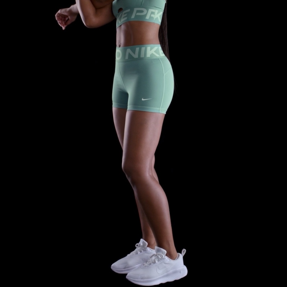 Nike Women's Sage Green Athletic Shorts